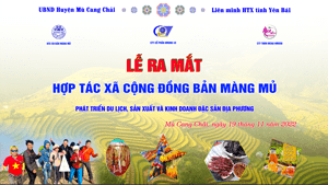 LỄ RA MẮT HỢP TÁC XÃ CỘNG ĐỒNG BẢN MÀNG MỦ - HMONG 4S GROUP